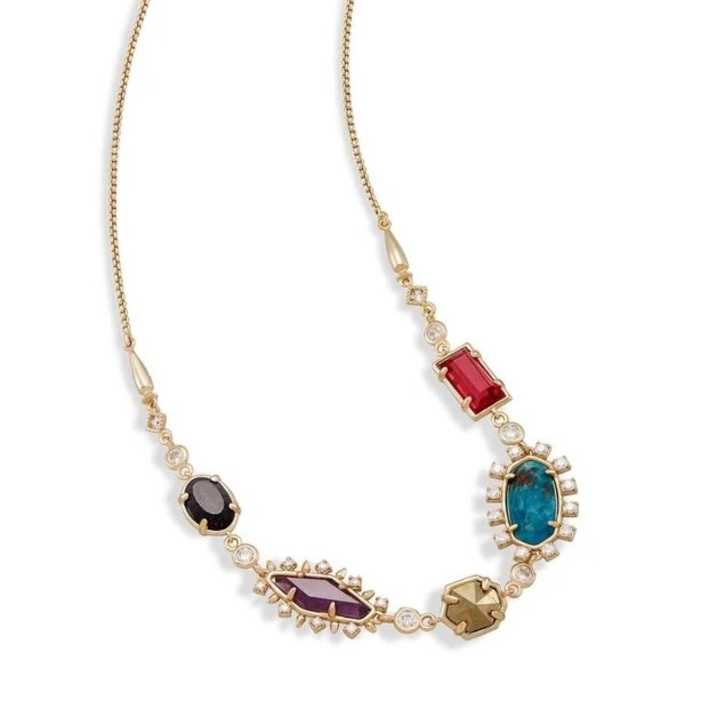 Kendra Scott JUNE Birthstone Choker Long Adjustable Necklace